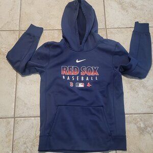 Boston Red Sox Nike Baseball Hoodie Sweatshirt (Youth Large) Navy MLB